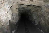 Photograph of a lake 
scene at dusk